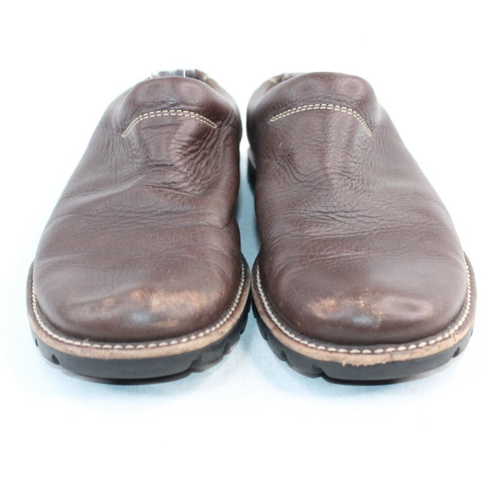 Cole Haan Country Womens Sz 8 B Brown Leather Mules Slide On Shoes Style D13392 - Picture 5 of 9